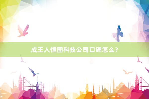 成王人恒图科技公司口碑怎么？